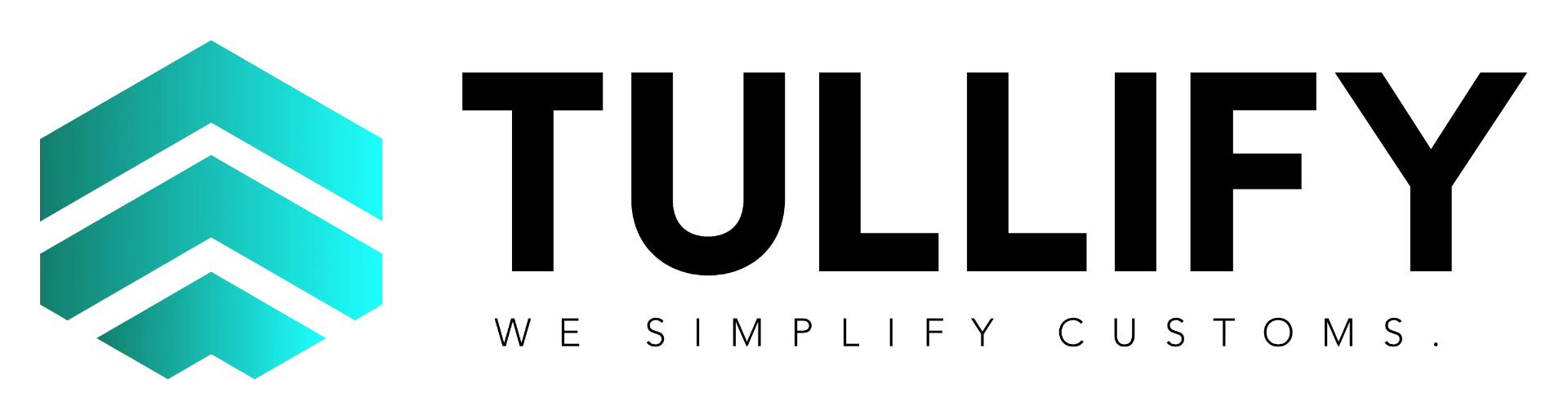 Tullify logotyp – we simplify customs