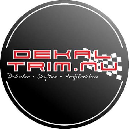 Dekaltrim.nu logotyp – dekaler, skyltar och profilreklam